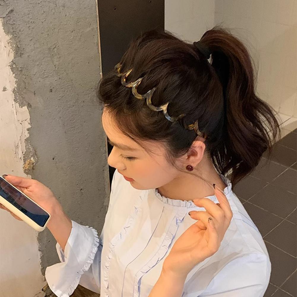 Women Headband Wavy Teeth Secu - Women Accessories Online ulasan dan harga