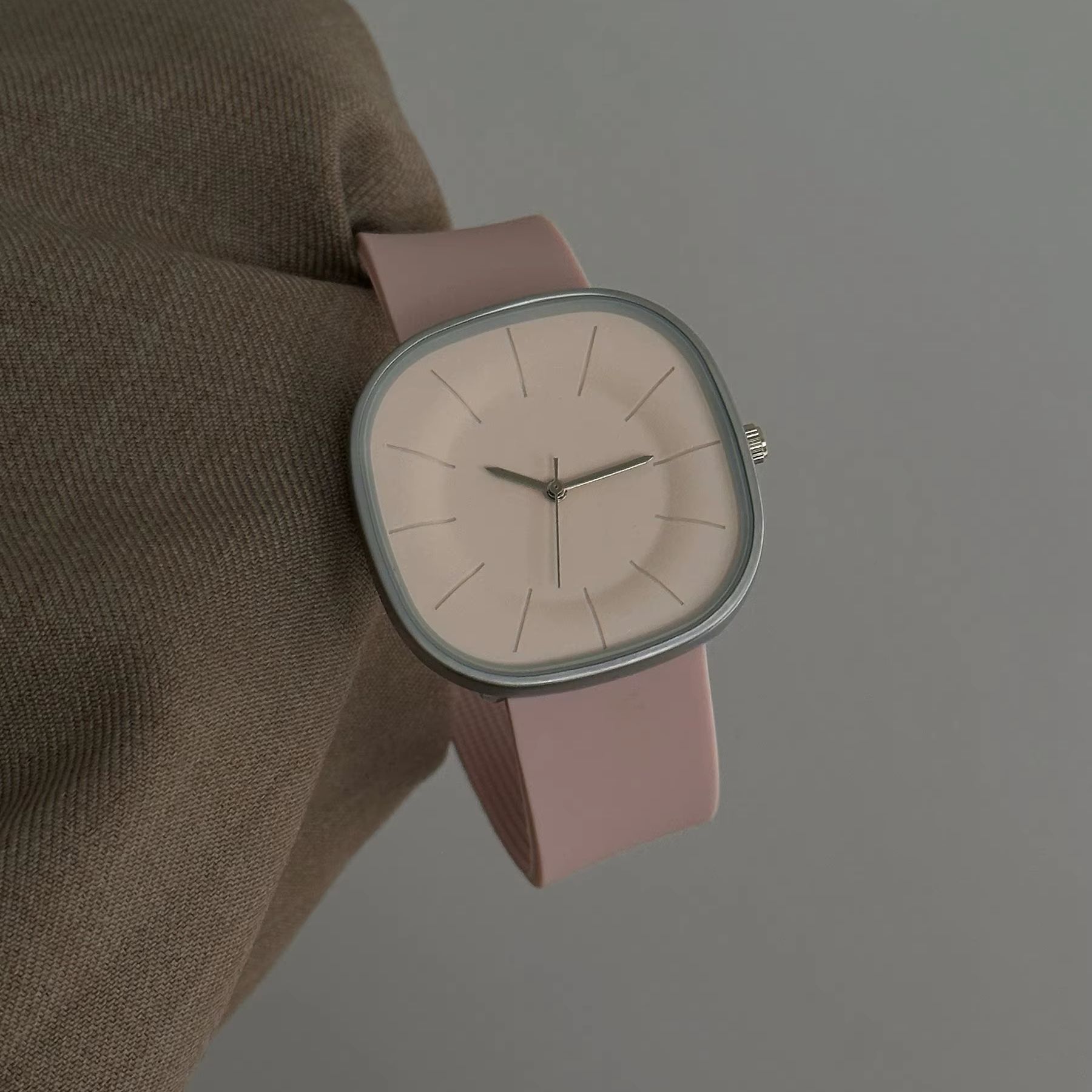 Minimalist Square Dial Quartz  - Women'S Accessories To Wear With Watch ulasan dan harga