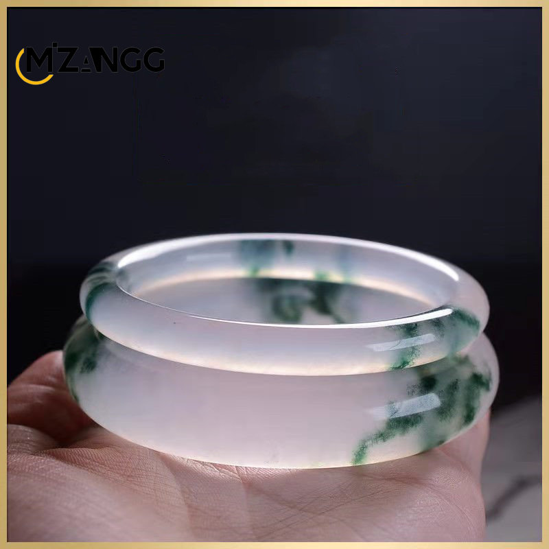 Natural Green Jadeite Bangle J - Women Accessories For Hand ulasan dan harga
