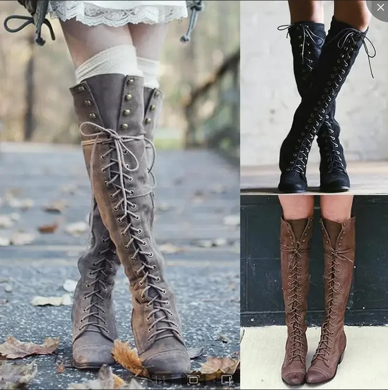 Medieval Costume Knight Boots  - Women Knight Accessories ulasan dan harga