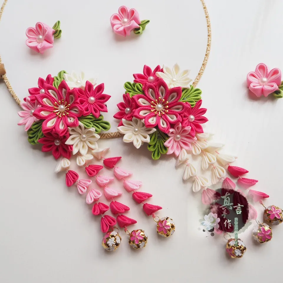 Handmade Kimono Ornaments Japa - Women'S Kimono Accessories ulasan dan harga