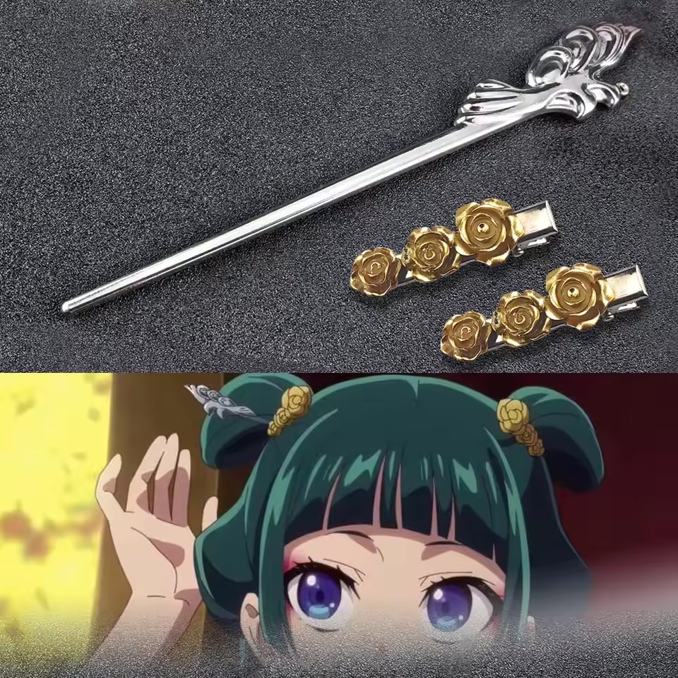 Apothecary Diaries Alloy Hairp - Women Knight Accessories ulasan dan harga